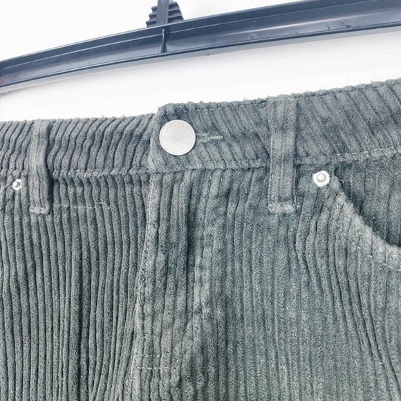 BDG Skirt Women Extra Small Grey Corduroy Frayed Mini Casual Bottoms Urban Out - Picture 2 of 8